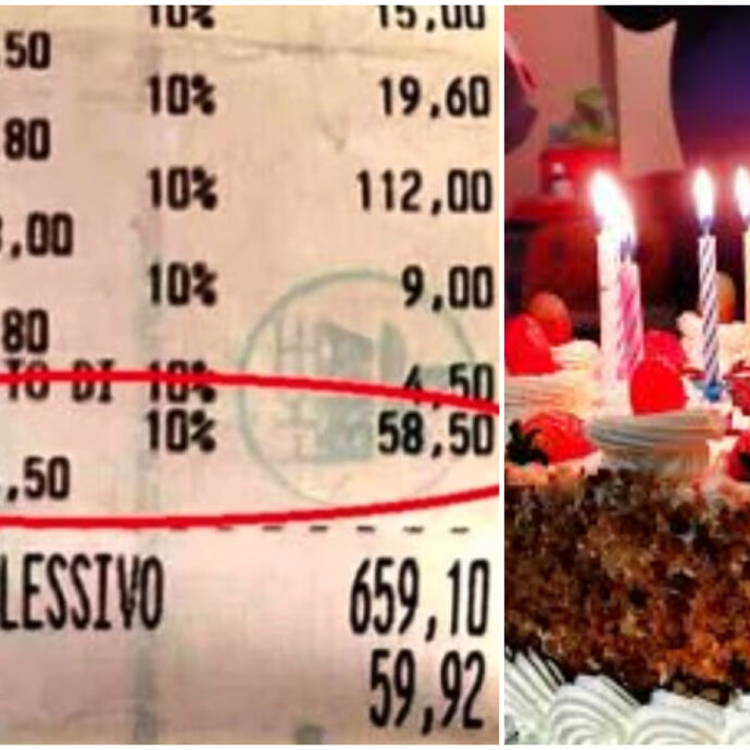 Festeggia il suo compleanno al ristorante, ma aggiungono 58 euro per il taglio della torta. La denuncia di una donna: “Vi sembra giusto?”