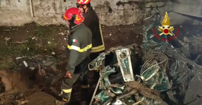 Frana nel Casertano, si cercano due persone: sono madre e figlio. Strade invase da fango e detriti, nubifragi anche ad Avellino