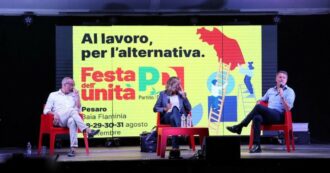 Copertina di Il Pd accoglie Renzi alla festa di Pesaro. E lui ora fa il “garante” di Elly Schlein: “Non fate fuoco amico su di lei, lasciatela lavorare”