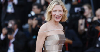 Copertina di Festival di Venezia, Cate Blanchett elegante e affascinante incanta il red carpet e Patti Smith