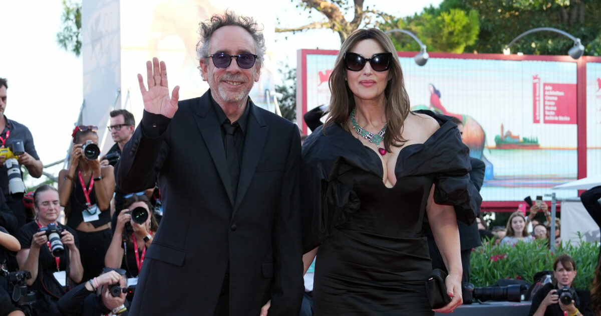 Monica Bellucci parla per la prima volta della rottura con Tim Burton