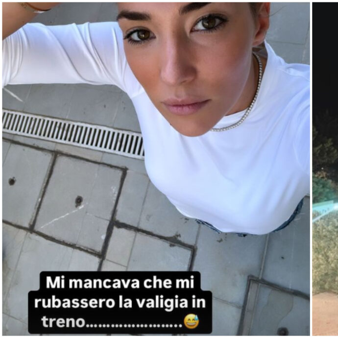 “Mi mancava solo che mi rubassero la valigia”: Alice Campello derubata mentre era in treno. Ecco cosa è successo