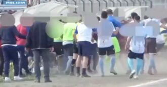 Copertina di Caserta, 17 anni di Daspo a calciatori e dirigenti sportivi per gli scontri durante la finale di play-off (video)