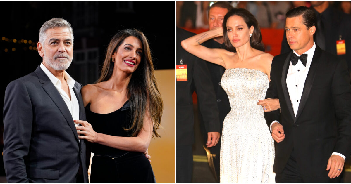 “Angelina Jolie è gelosa di Amal Alamuddin”: svelato il motivo del litigio tra Brad Pitt e George Clooney. Ecco cos’è successo