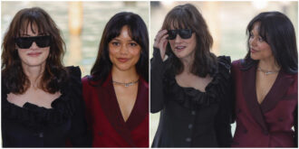 Copertina di “No, non togliere gli occhiali da sole. Non importa”: il dolce gesto di Jenna Ortega per proteggere Winona Ryder dai fotografi al Festival di Venezia