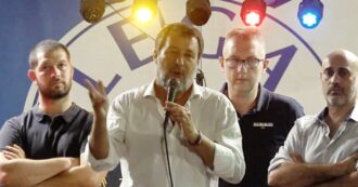 Copertina di L’attacco di Salvini ai magistrati: “Dal pratone di Pontida mi aspetto che arrivi un segnale alla giustizia italiana”