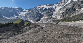 Zero termico a quasi 4mila metri di quota, il ghiacciaio del Monte Rosa soffre: la fusione della neve procede a tempi record