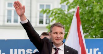 Copertina di Est Germania, Afd sfonda. E i rossobruni sono al 14%