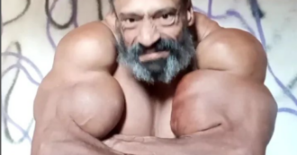 Copertina di Si iniettava olio nei muscoli per gonfiarli a dismisura: morto a 55 anni il bodybuilder Valdir Segato, star di TikTok