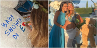 Copertina di Ultimo e Jacqueline Luna pazzi di gioia al baby shower: il bebè è in arrivo, ecco tutto quello che (ad oggi) si sa
