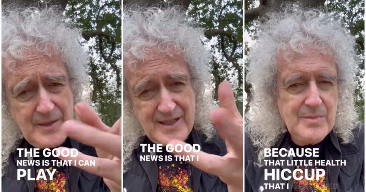 “Ho avuto in ictus, all’improvviso non ho avuto più il controllo del mio corpo, ma riesco a suonare la chitarra”: la rivelazione e la paura di Brian May