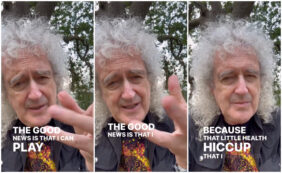 Copertina di “Ho avuto in ictus, all’improvviso non ho avuto più il controllo del mio corpo, ma riesco a suonare la chitarra”: la rivelazione e la paura di Brian May
