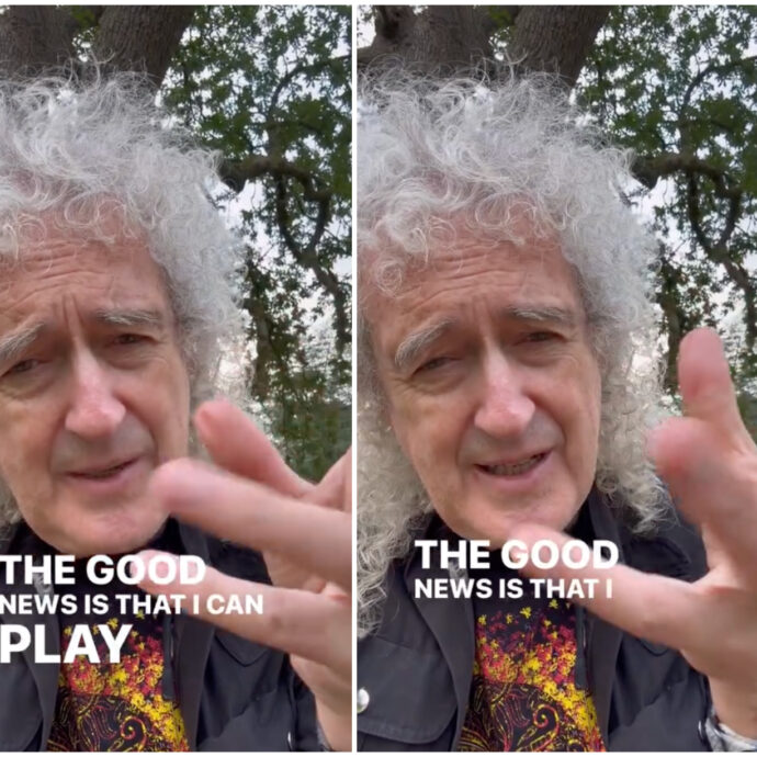 “Ho avuto in ictus, all’improvviso non ho avuto più il controllo del mio corpo, ma riesco a suonare la chitarra”: la rivelazione e la paura di Brian May