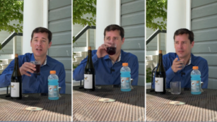 Copertina di “Gatorwine”, cos’è il nuovo cocktail a base di Gatorade e vino rosso che spopola sui social: “Non assomiglia a niente che abbia mai assaggiato”