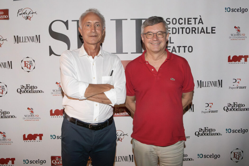 Marco Travaglio e Alessandro Barbero