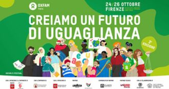 Copertina di Oxfam Festival 2024, a Firenze il 25 e 26 ottobre la terza edizione dell’evento per “creare un futuro di uguaglianza”