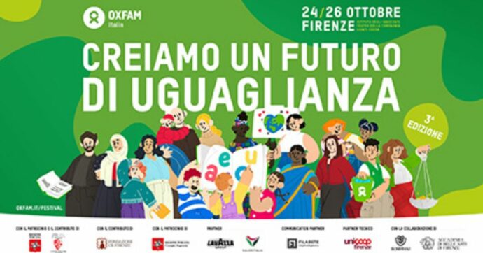 Oxfam Festival 2024, a Firenze il 25 e 26 ottobre la terza edizione dell’evento per “creare un futuro di uguaglianza”