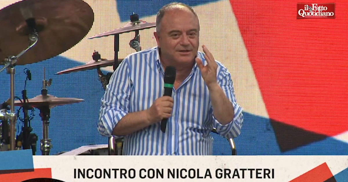 Gratteri alla festa del Fatto: “Cosa farei per riformare la giustizia? Cancellerei tutte le leggi dal governo Draghi a oggi”