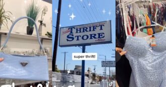 Copertina di Tutti a caccia di capi di lusso nei mercatini: su TikTok è tempo di “thriftare”. Ecco cos’è il nuovo trend fashion che conquista la GenZ