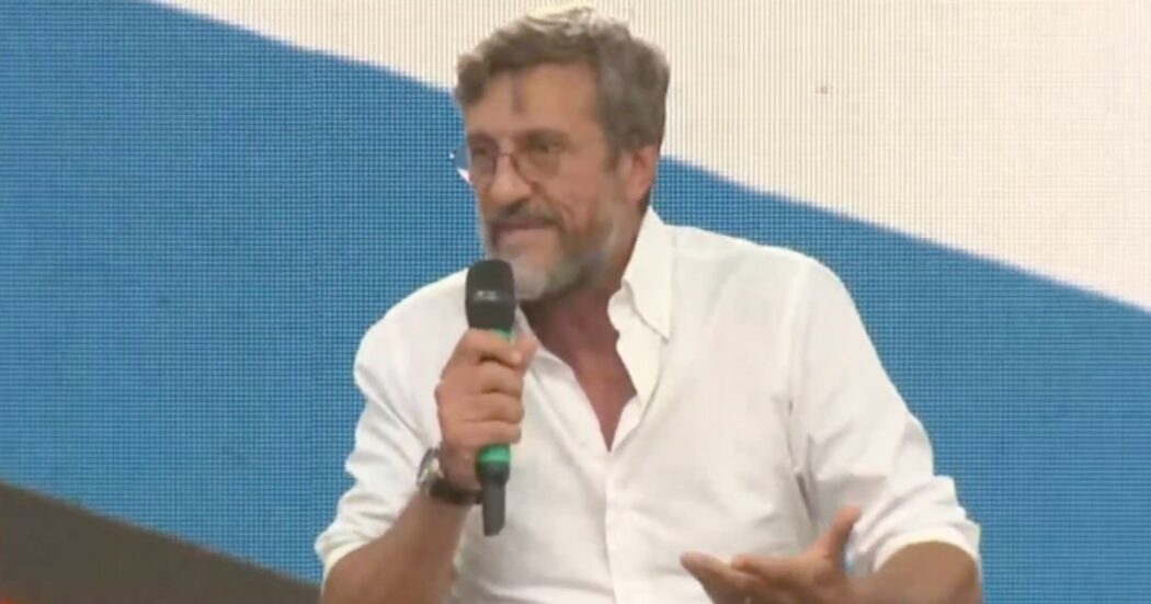 Paolo Corsini alla Festa del Fatto: “Io sul palco di Fratelli d’Italia? Mai stato iscritto a un partito. La mia formazione culturale è trasparente”