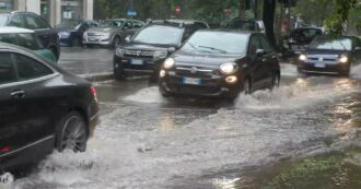 Copertina di Maltempo, allagamenti in zona viale Certosa a Milano. Pioggia intensa anche in Veneto e in Toscana (video)