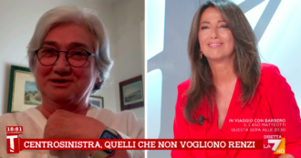 Copertina di Bindi a La7: “Il problema di Renzi è Renzi. È stato un virus molto pesante per il Pd e c’è ancora, quindi starei molto attenta”
