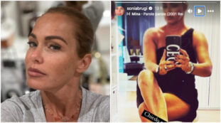 Copertina di “Si può fare una foto così a 50 anni?”: Sonia Bruganelli in posa sensuale si prepara per Ballando con le stelle