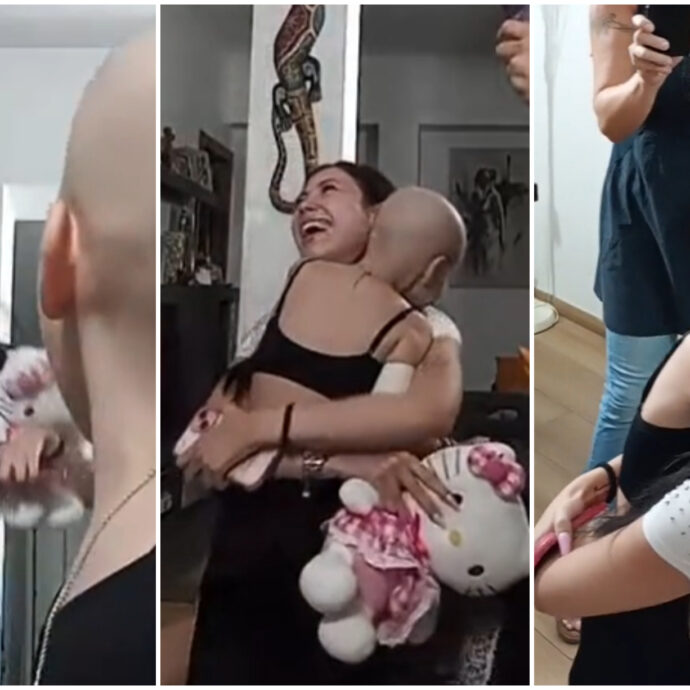 Canta e balla Hello Kitty con una fan affetta da leucemia: la bellissima sorpresa della rapper Anna fa il giro dei social. “Il mio sogno si avvera”