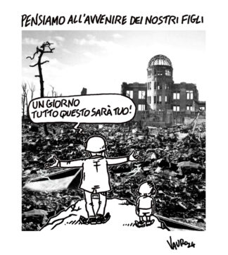 Copertina di La vignetta di Vauro