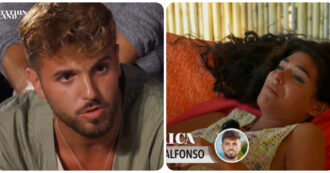 Copertina di “Per colpa di Alfonso non ho mai avuto amiche con cui sfogarmi”: lo sfogo in lacrime di Federica a Temptation Island. Lui reagisce così