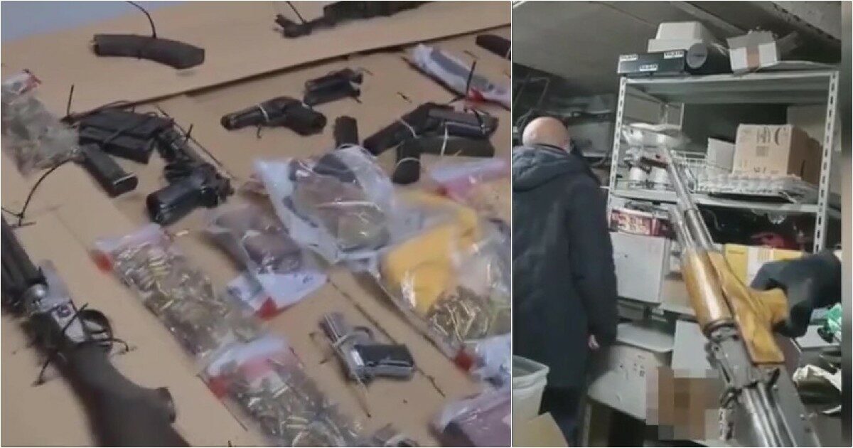 Mafia, sequestrato un arsenale di Armi in provincia di Enna: kalashnikov, fucili e pistole nascosti sottoterra e nel magazzino di un bar