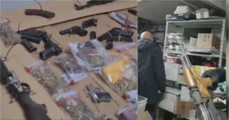 Copertina di Mafia, sequestrato un arsenale di armi in provincia di Enna: kalashnikov, fucili e pistole nascosti sottoterra e nel magazzino di un bar