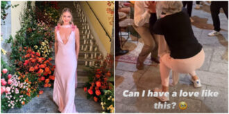 Copertina di “Posso avere un amore così?”: Chiara Ferragni si commuove al matrimonio della sua migliore amica Veronica Ferraro