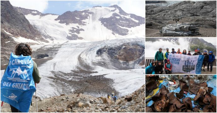 Dal ghiacciaio estinto sul Monte Rosa alla Marmolada “in coma irreversibile” per la crisi climatica: i dati della Carovana di Legambiente