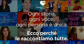 Copertina di “Ogni storia, ogni voce, ogni persona è unica. Ecco perché le raccontiamo tutte”: Mediaset celebra il valore della diversità e l’inclusione (IL VIDEO)