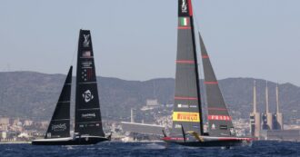 Copertina di Louis Vuitton Cup, Luna Rossa vince ancora e si porta sul 4-0 contro American Magic: manca un solo punto per la finale