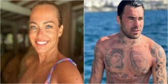 Copertina di Sonia Bruganelli e Angelo Madonia e il bacio appassionato alla vigilia di “Ballando con le Stelle”