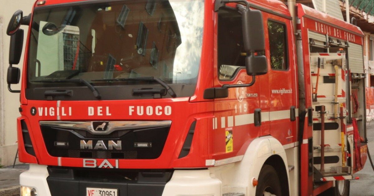 Incendio palazzo 