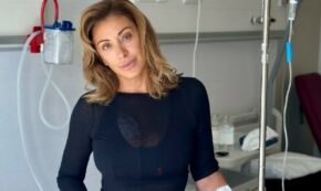 Copertina di “Tra poche ore entrerò in sala operatoria per un intervento al seno a causa di un nodulo maligno. Mesi di paura ma anche di voglia di reagire”: le parole di Sabrina Salerno
