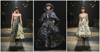 Copertina di Milano Fashion Week, Antonio Marras show: porta in passerella l’amore impossibile di Anna Maria Pierangeli e James Dean