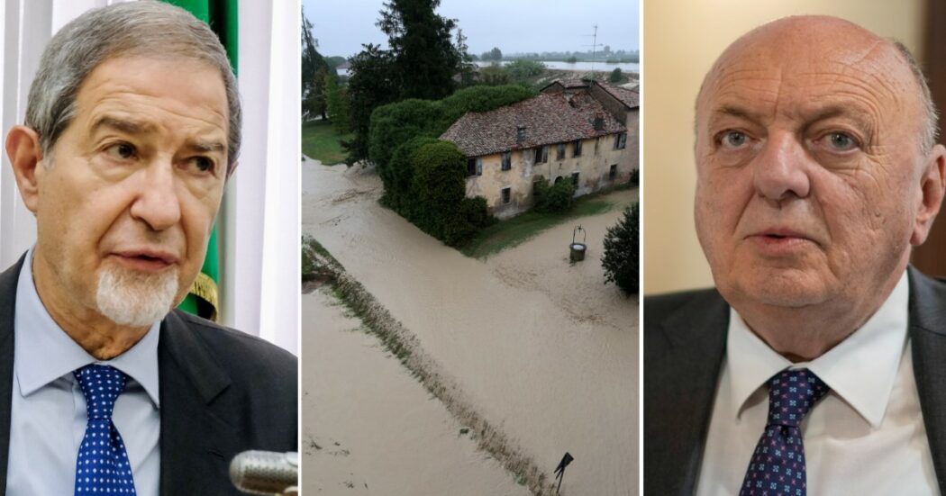 Alluvione in Romagna, lo scaricabarile nel governo. Musumeci: “Piano sul dissesto fermo da 5 mesi da Pichetto”. E poi attacca il Pd. Schlein: “Sciacallaggio”