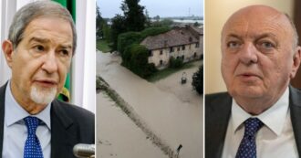 Copertina di Alluvione in Romagna, lo scaricabarile nel governo. Musumeci: “Piano sul dissesto fermo da 5 mesi da Pichetto”. E poi attacca il Pd. Schlein: “Sciacallaggio”