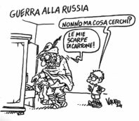 Copertina di La vignetta di Vauro