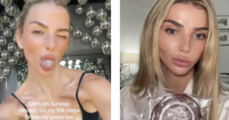 Copertina di “I suoi video sono inni malsani alla magrezza”: l’influencer Liv Schmidt viene bannata da Tik Tok ma lei replica “salverò l’America dall’obesità”