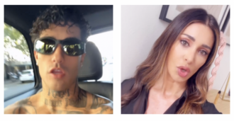 Copertina di Tony Effe: “Gucci dice che mi adora”. La risposta di Belen è spiazzante: “Anch’io”