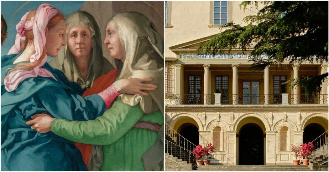 https://st.ilfattoquotidiano.it/wp-content/uploads/2024/09/22/visitazione-pontormo-villa-medicea-poggio-a-caiano-1200-1050x551.jpg