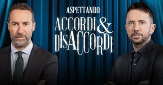 Copertina di Accordi&Disaccordi torna in prima serata. L’anticipazione di Luca Sommi e Andrea Scanzi: segui la diretta