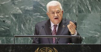 Copertina di Abu Mazen all’Onu: “Smettete di mandare armi a Israele, fermate la guerra. Noi non ce ne andremo”