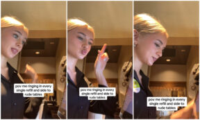 Copertina di “Decido io il prezzo e aggiungo gli extra a chi è stato scortese con me”: la vendetta di una cameriera diventa virale su TikTok