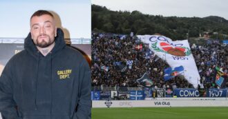 Copertina di Guè Pequeno in Serie A: il rapper milanese si esibirà al Sinigaglia prima di Como-Verona